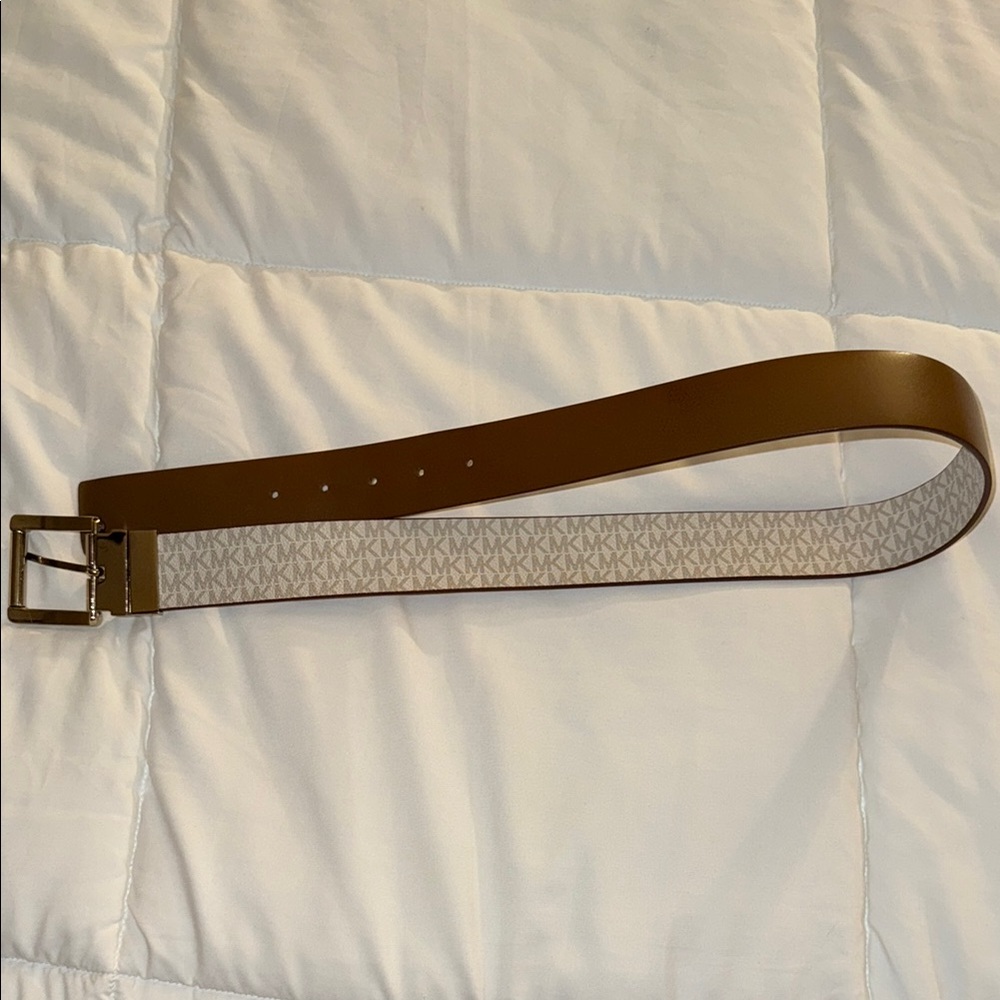 Michael Kors Brown Reversible Belt